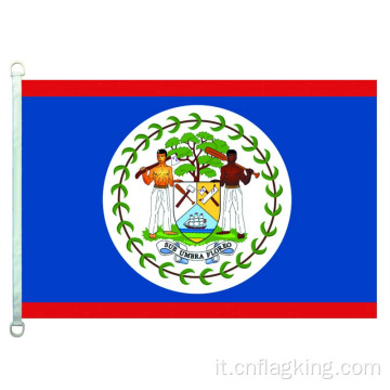 90*150 CM Belize bandiera nazionale 100% polyster Belize banner